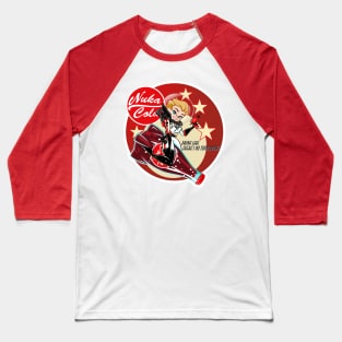 Nuka Cola Poster Girl Baseball T-Shirt